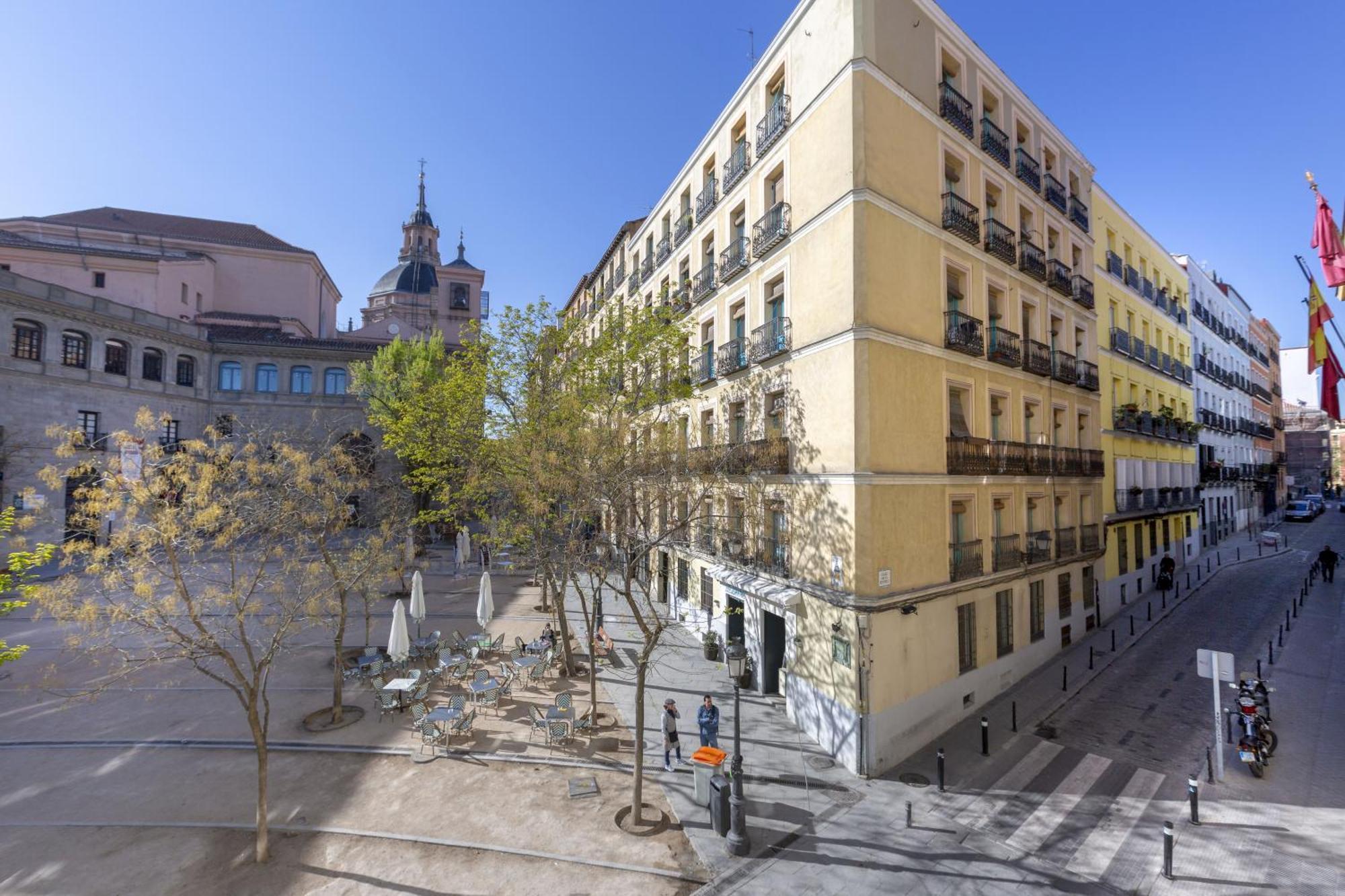Precioso Apt En La Plaza De La Paja Latina Мадрид Екстериор снимка